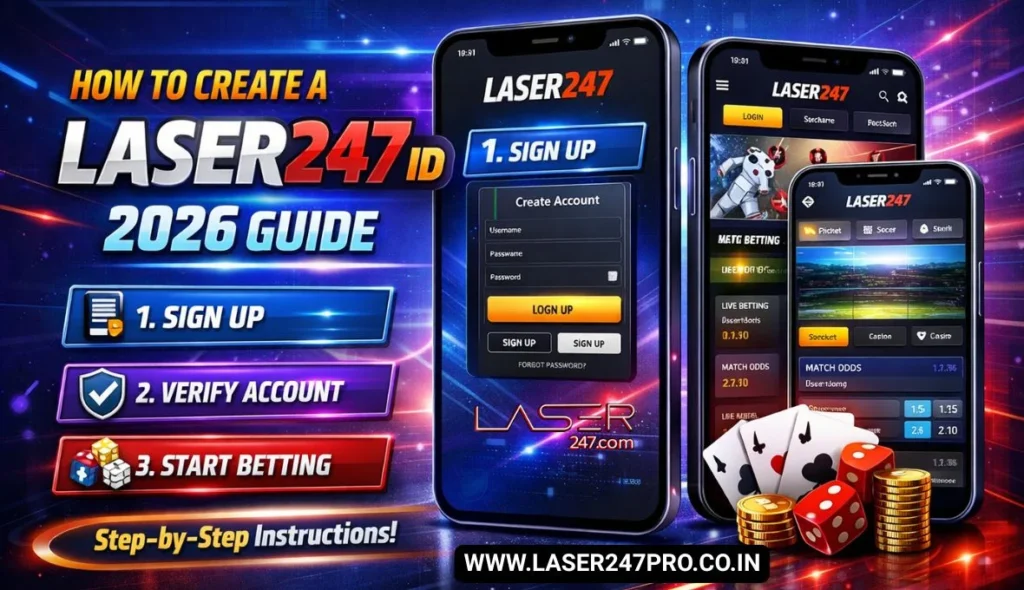 How to Create a Laser247 ID 2026 Guide