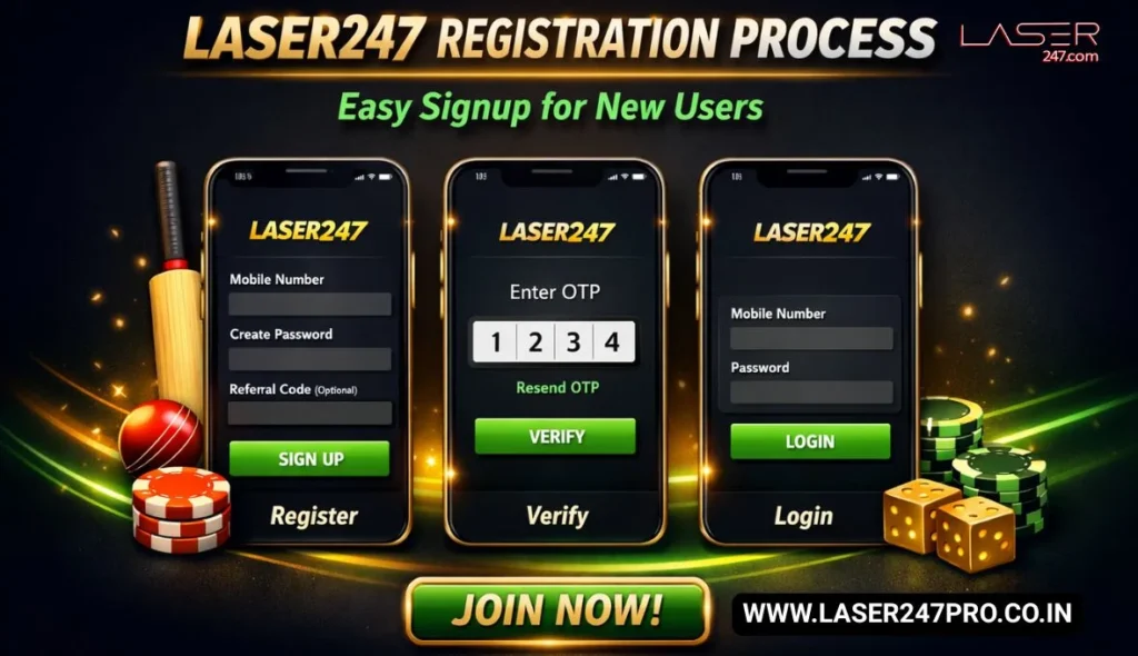 Laser247 Registration Process Explained for New Users