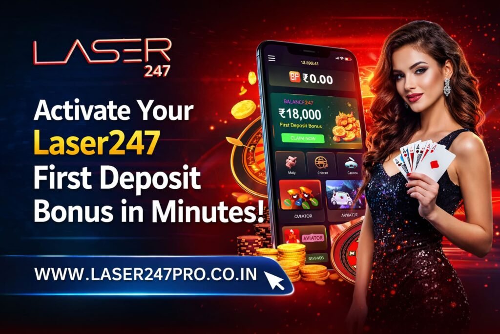 Activate Your Laser247 First Deposit Bonus in Minutes