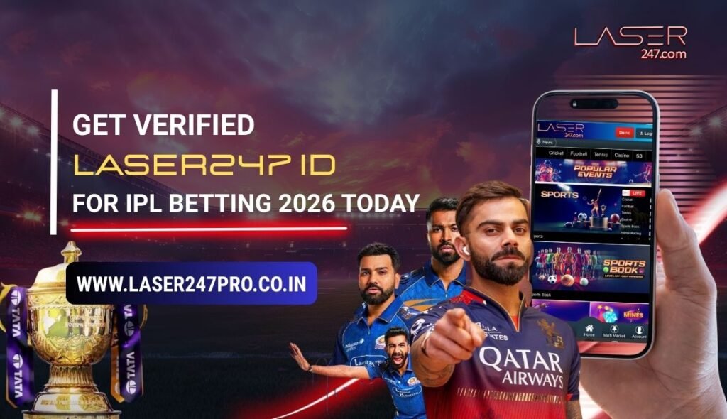 Get Verified Laser247 ID for IPL Betting Today