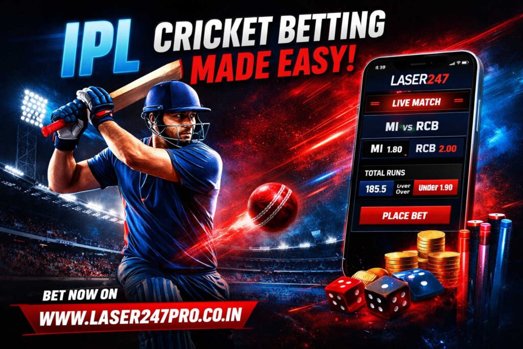 IPL Cricket Betting Made Easy with Laser247
