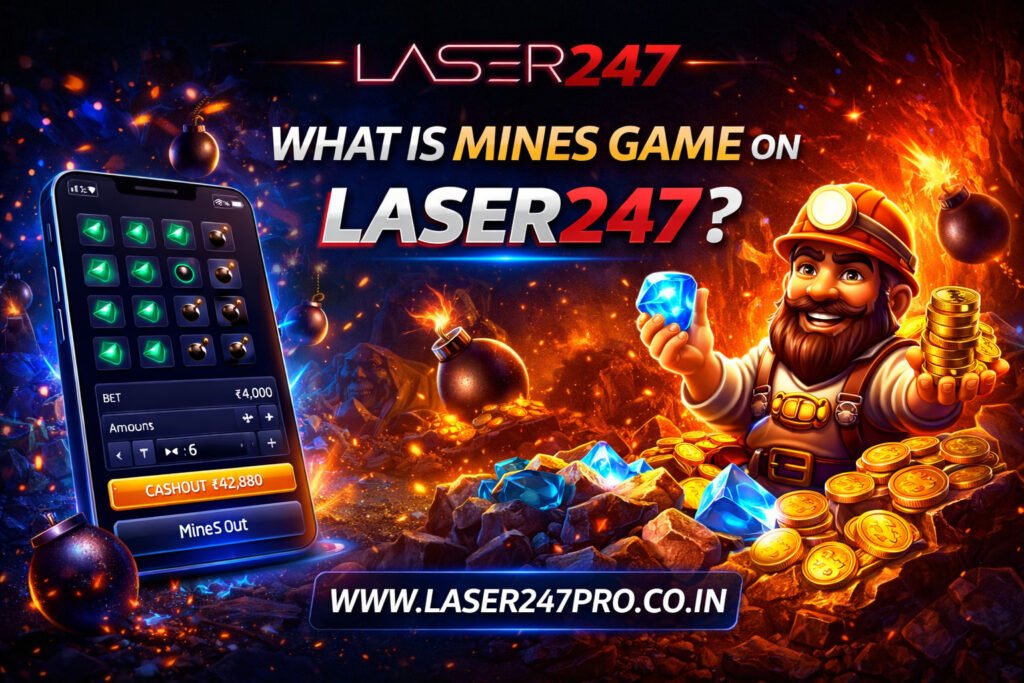 What is Mines Game on Laser247