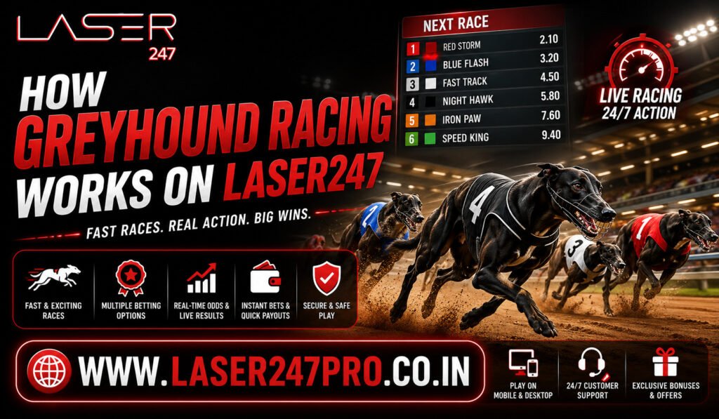 How Greyhound Racing Works on Laser247