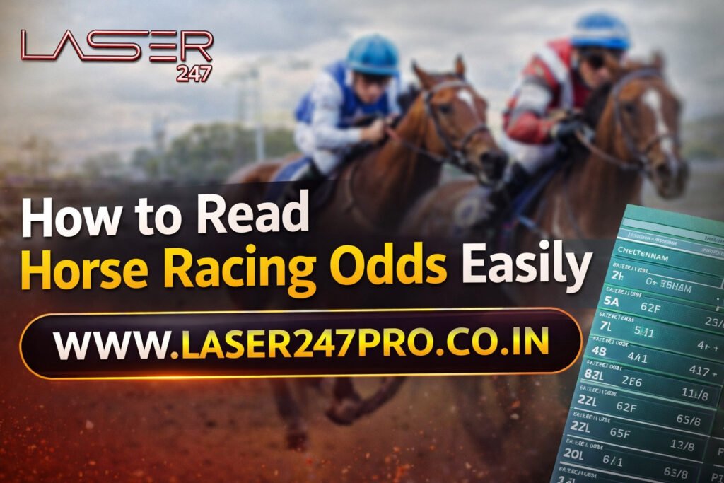 How to Read Horse Racing Odds on Laser247 Easily