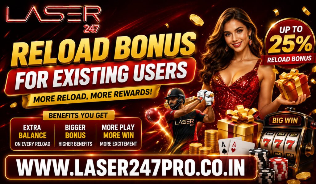Laser247 Reload Bonus Guide for Existing Users